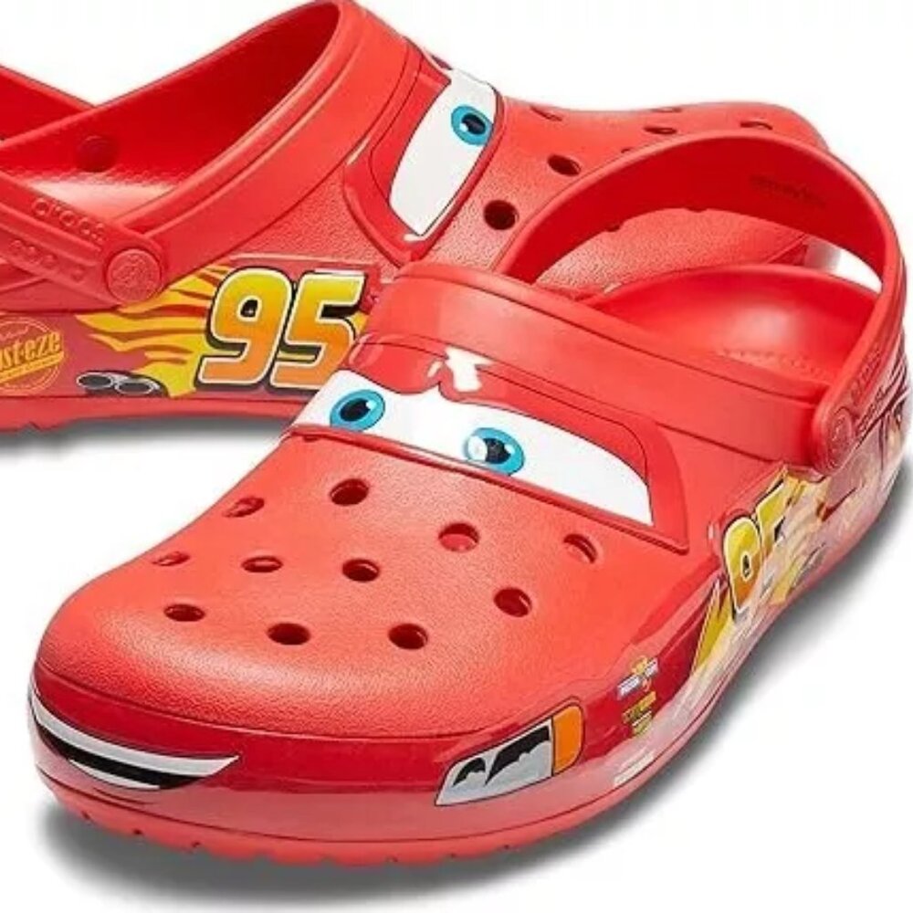 Lighting McQueen Light Up Crocs
